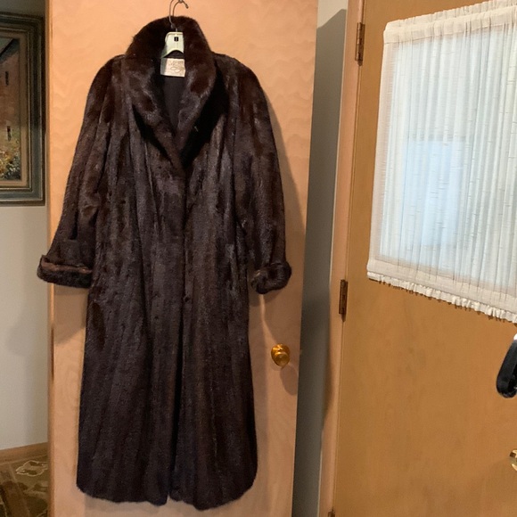 Jackets & Blazers - Older full length mink coat